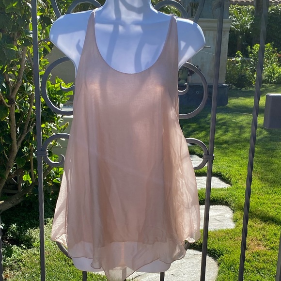 Aloha i ke kai Tops - Blush Pink Airy Halter Top Sleeveless blush color